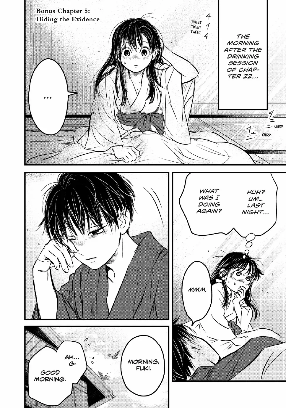 A Taishō-era student who is a devoted husband Chapter 25.5 page 1 - 