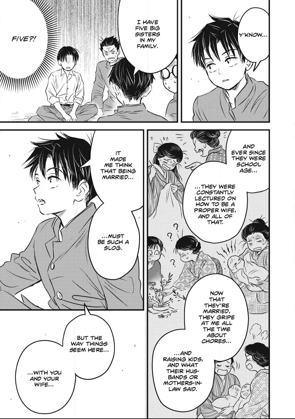 A Taishō-era student who is a devoted husband Chapter 32 page 11 - 