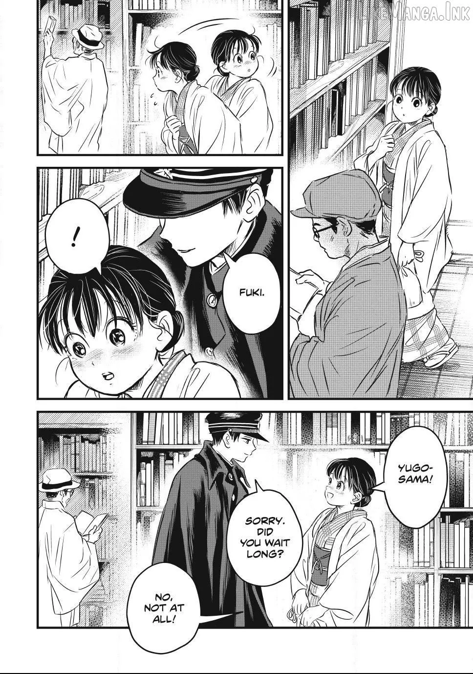A Taishō-era student who is a devoted husband Chapter 36 page 6 - 