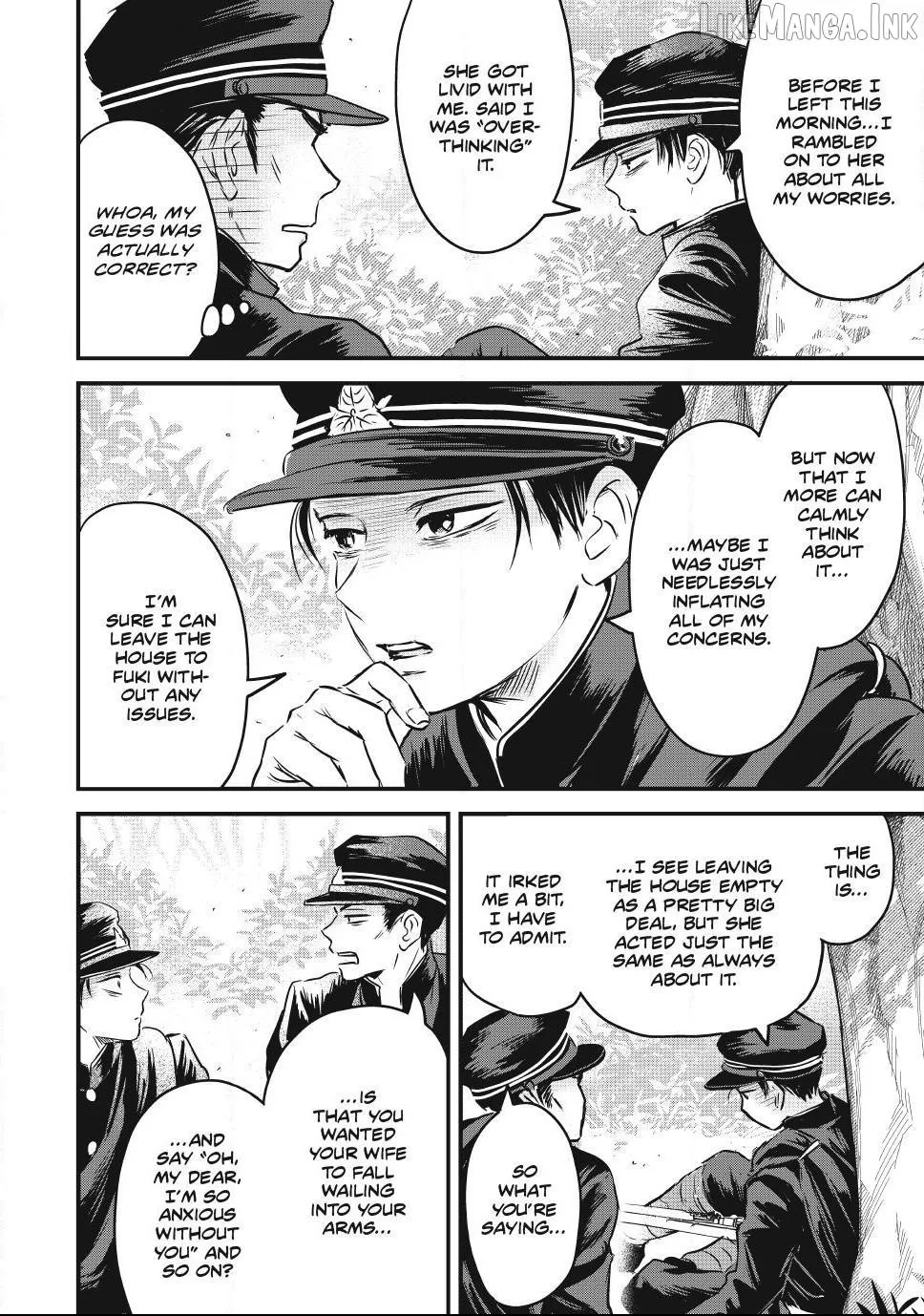A Taishō-era student who is a devoted husband Chapter 37 page 14 - 