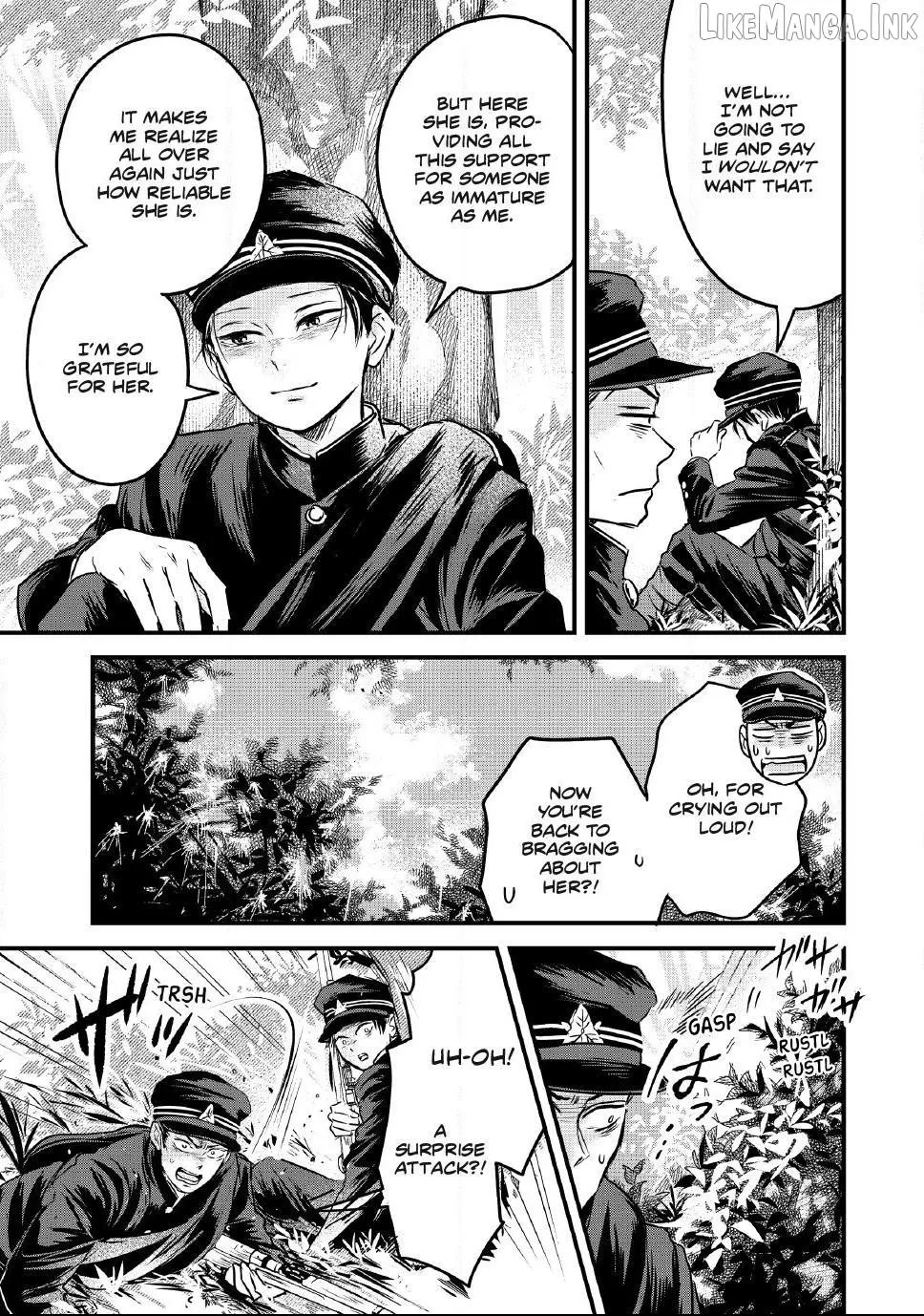 A Taishō-era student who is a devoted husband Chapter 37 page 15 - 