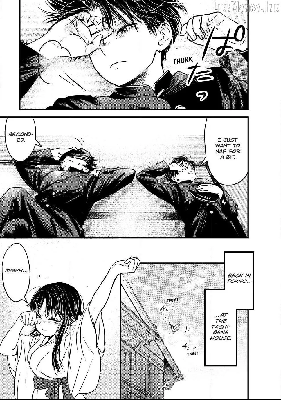 A Taishō-era student who is a devoted husband Chapter 38 page 4 - 