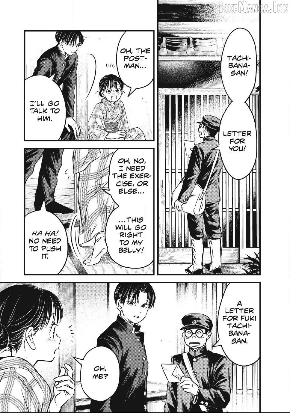 A Taishō-era student who is a devoted husband Chapter 39 page 19 - 