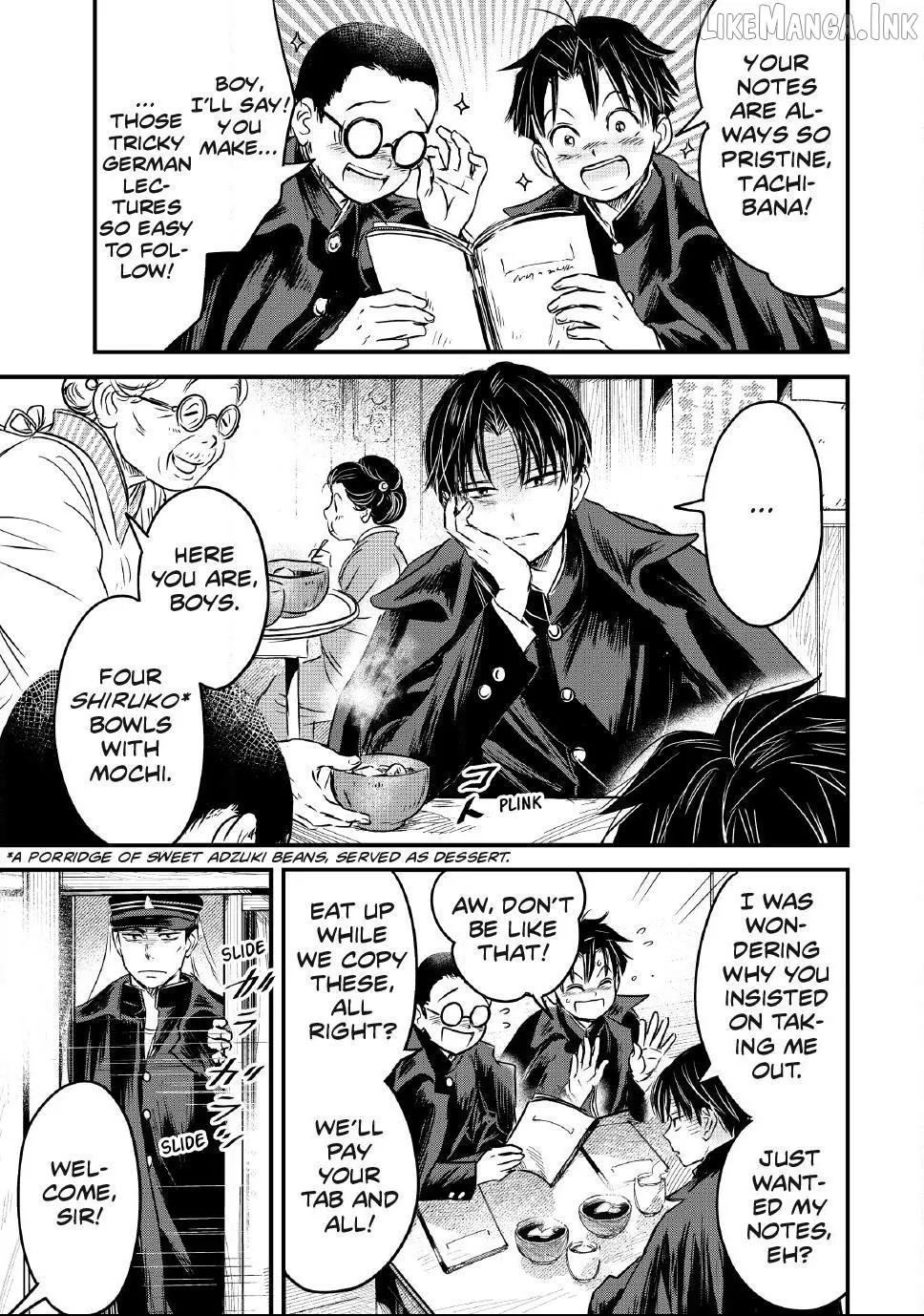 A Taishō-era student who is a devoted husband Chapter 39 page 3 - 