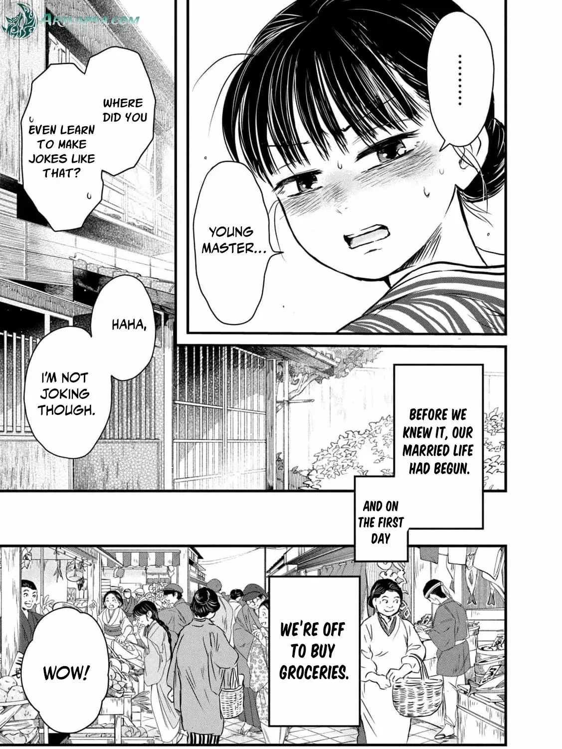 A Taishō-era student who is a devoted husband Chapter 4 page 13 - 
