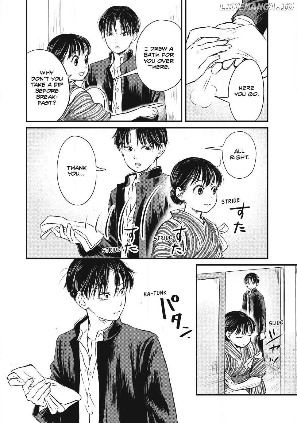 A Taishō-era student who is a devoted husband Chapter 8.1 page 4 - 