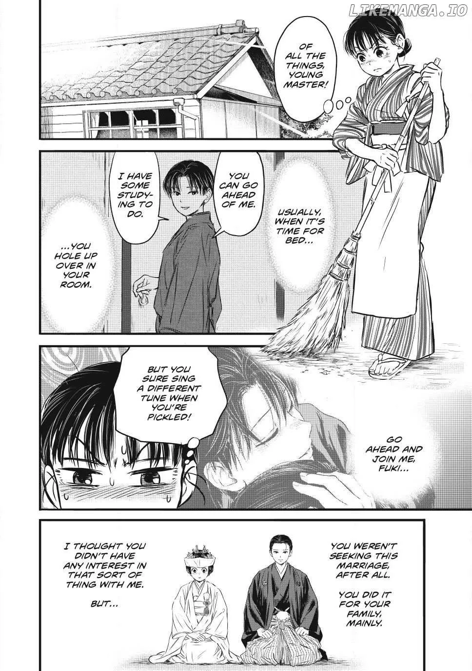 A Taishō-era student who is a devoted husband Chapter 8.1 page 8 - 