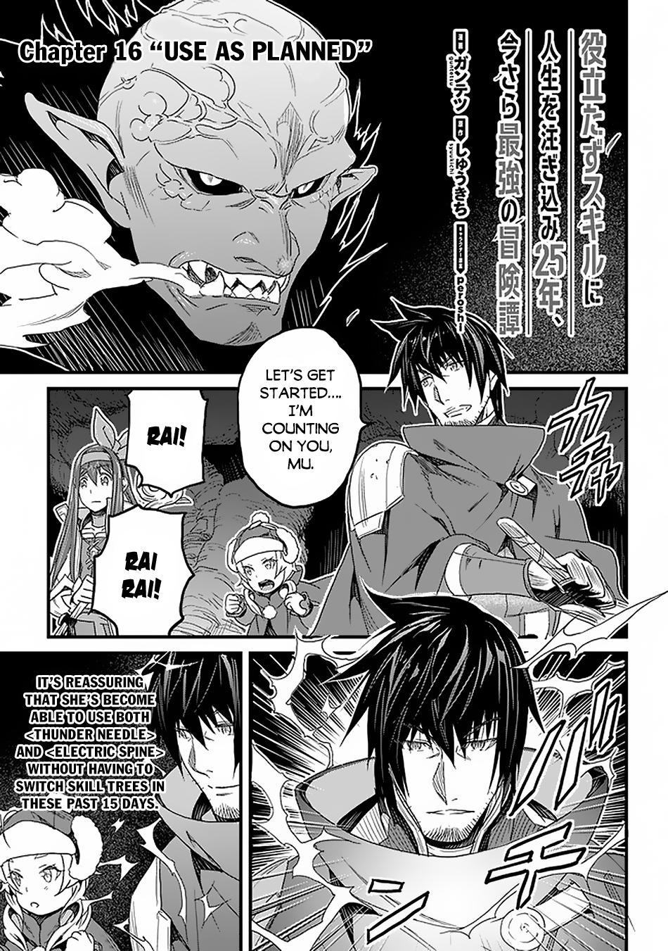 A Tale of Adventure About Pouring 25 Years of Life Into a Useless Skill And Now It Being the Strongest Chapter 16 page 2 - 