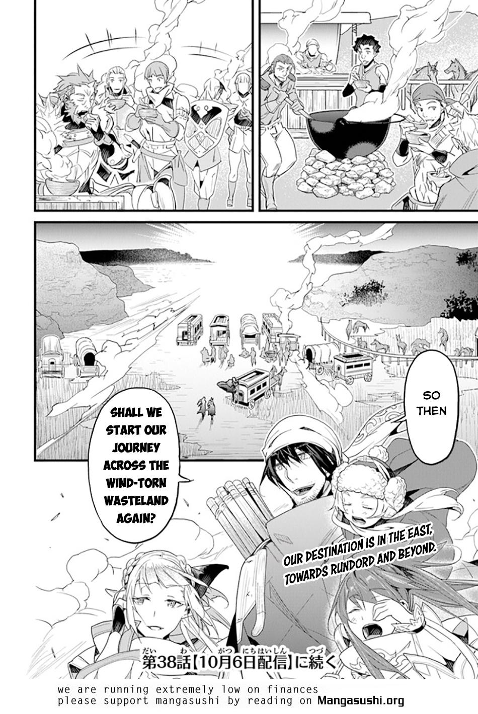 A Tale of Adventure About Pouring 25 Years of Life Into a Useless Skill And Now It Being the Strongest Chapter 37 page 38 - 