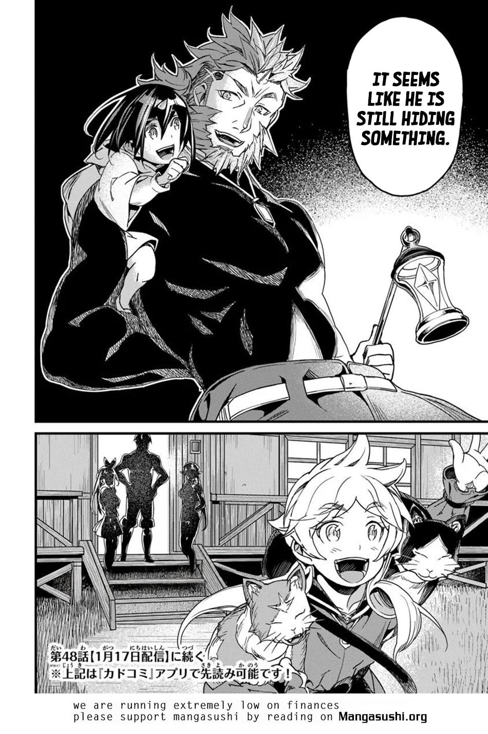 A Tale of Adventure About Pouring 25 Years of Life Into a Useless Skill And Now It Being the Strongest Chapter 47 page 34 - 