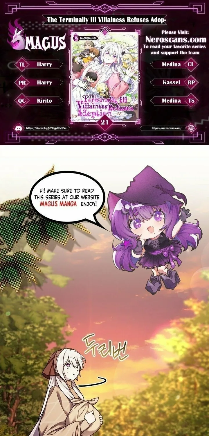 A Terminally Ill Villainess Refuses to Be Adopted Chapter 21 page 1 - 