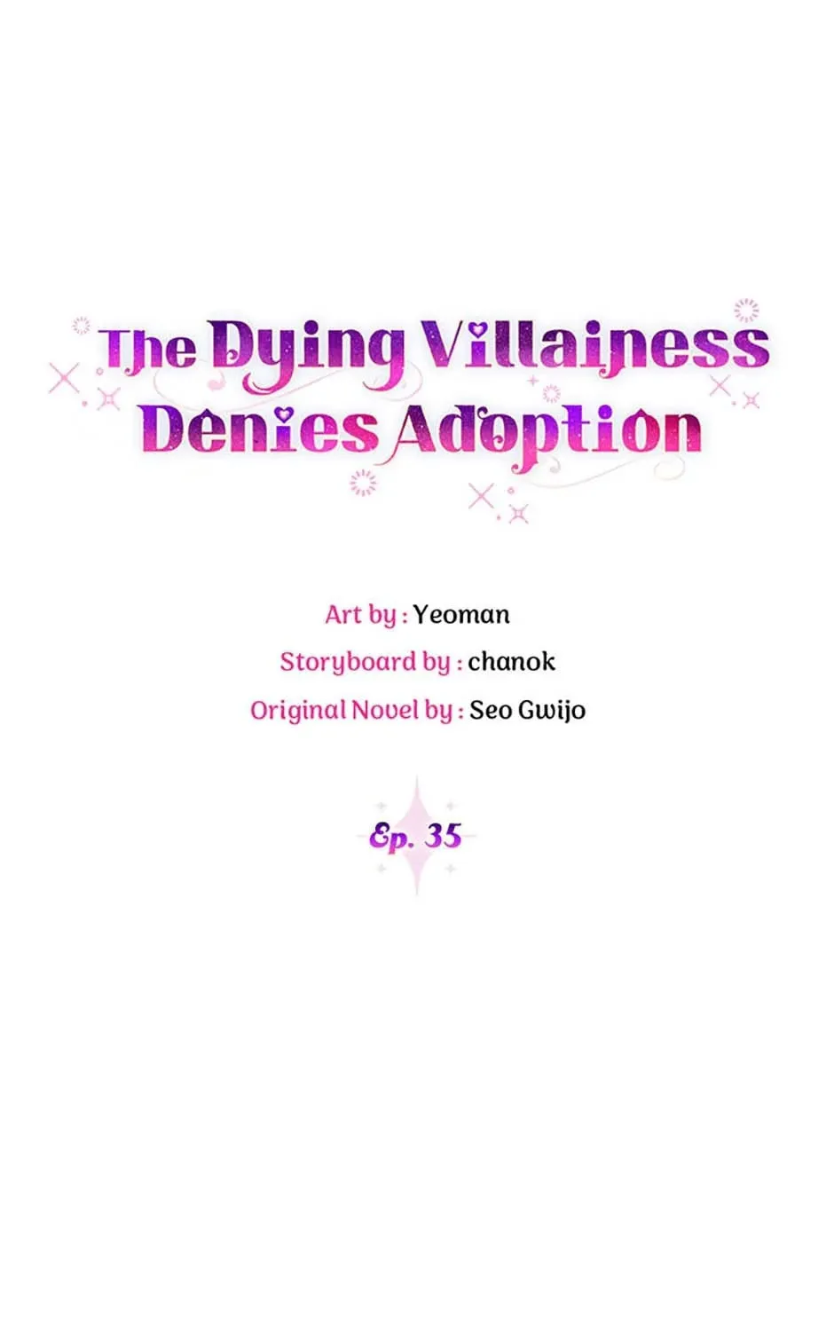 A Terminally Ill Villainess Refuses to Be Adopted Chapter 35 page 73 - 