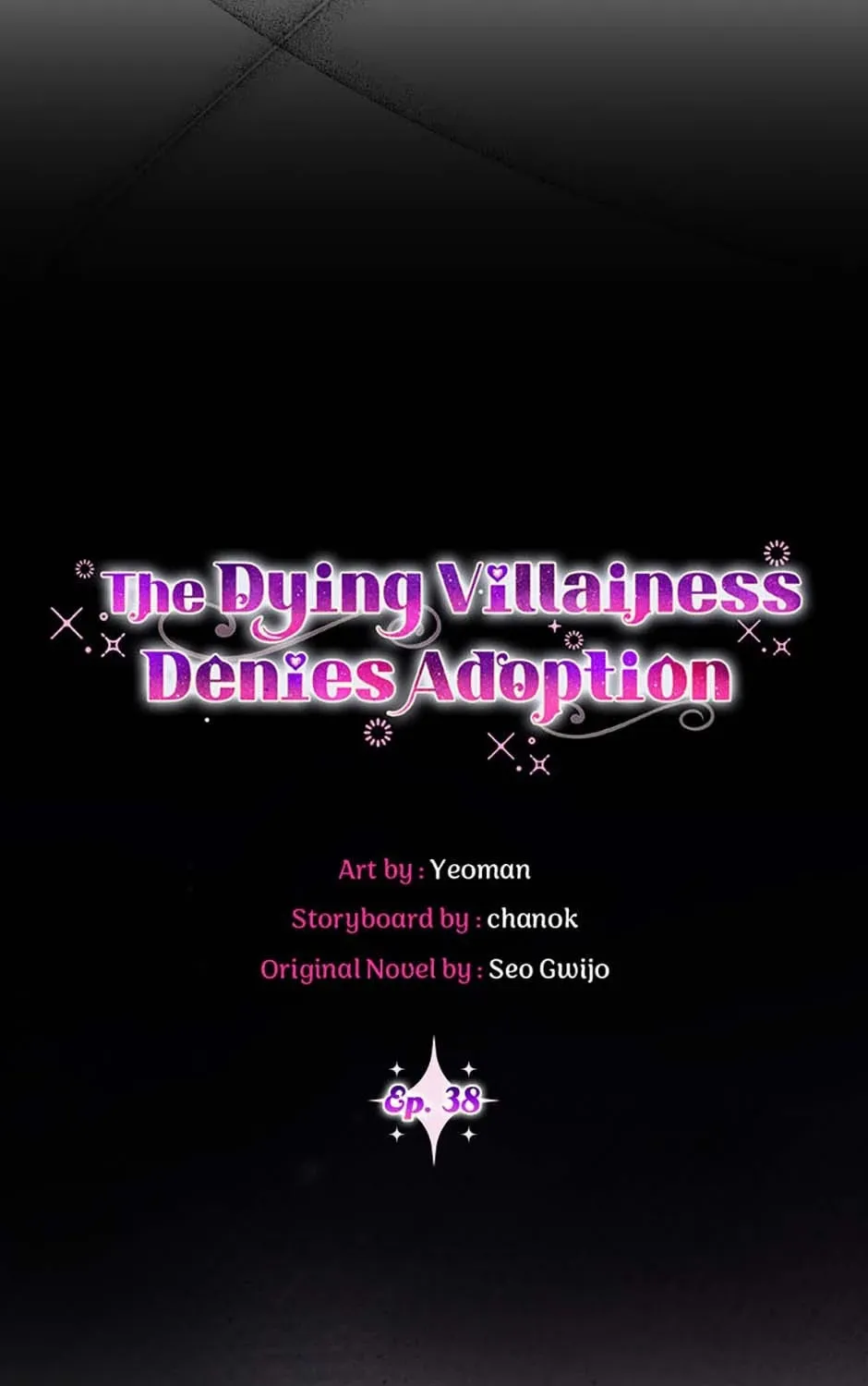 A Terminally Ill Villainess Refuses to Be Adopted Chapter 38 page 33 - 