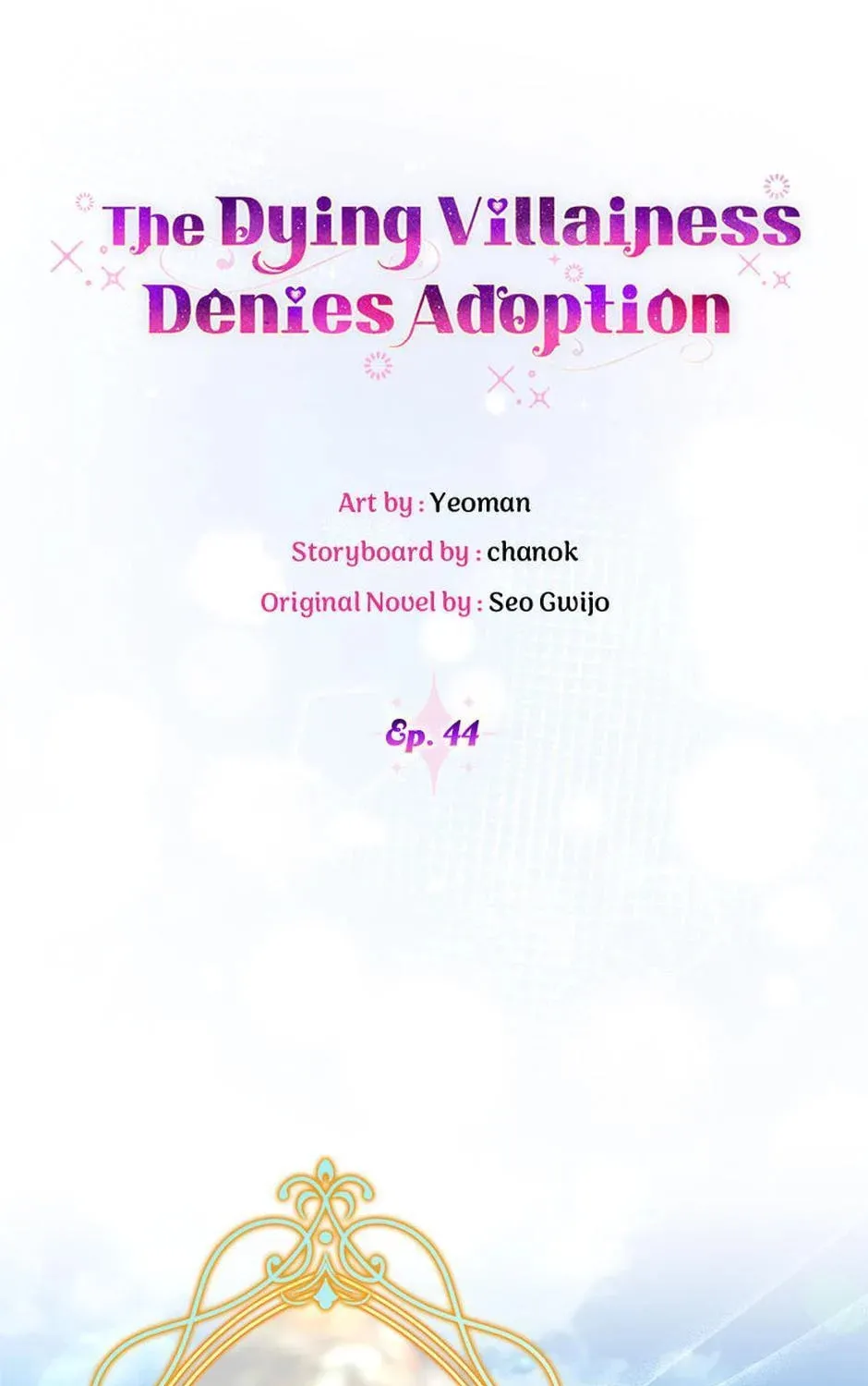 A Terminally Ill Villainess Refuses to Be Adopted Chapter 44 page 63 - 