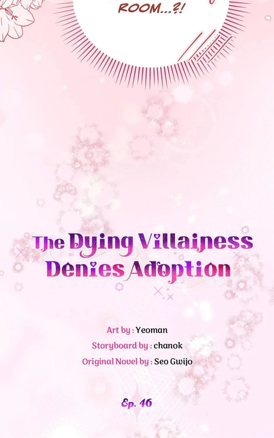 A Terminally Ill Villainess Refuses to Be Adopted Chapter 46 page 21 - 