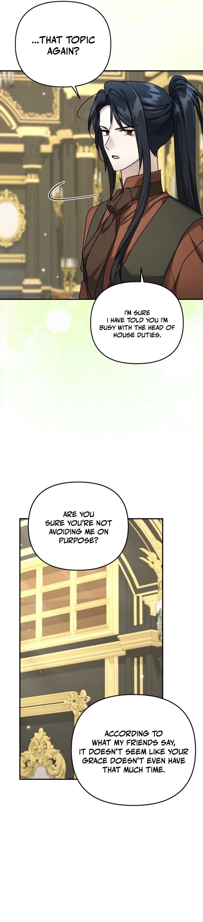A Terminally Ill Villainess Refuses to Be Adopted Chapter 84 page 20 - 