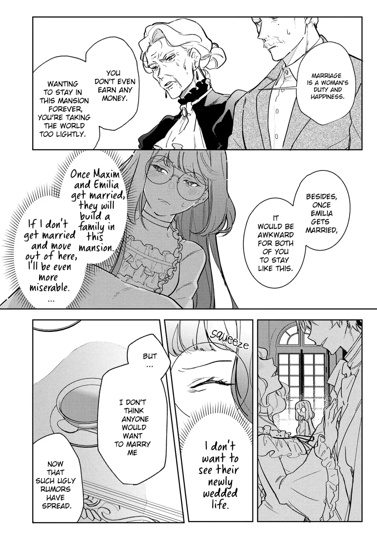 A Timid Lady was Turned into an Ugly Cat, but on the Verge of Fainting is  Picked up by the Most Fearsome Military Duke Chapter 1 page 23 - 