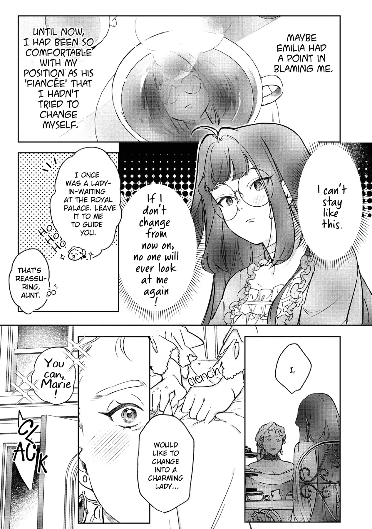 A Timid Lady was Turned into an Ugly Cat, but on the Verge of Fainting is  Picked up by the Most Fearsome Military Duke Chapter 1 page 28 - 