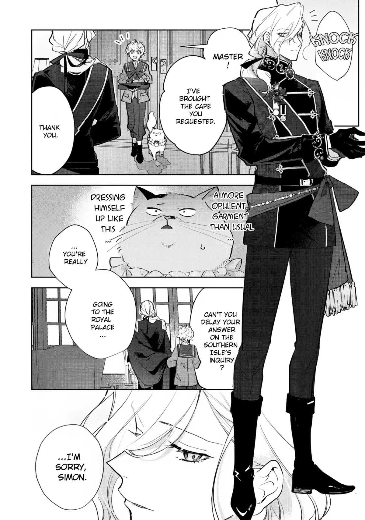 A Timid Lady was Turned into an Ugly Cat, but on the Verge of Fainting is  Picked up by the Most Fearsome Military Duke Chapter 10 page 12 - 