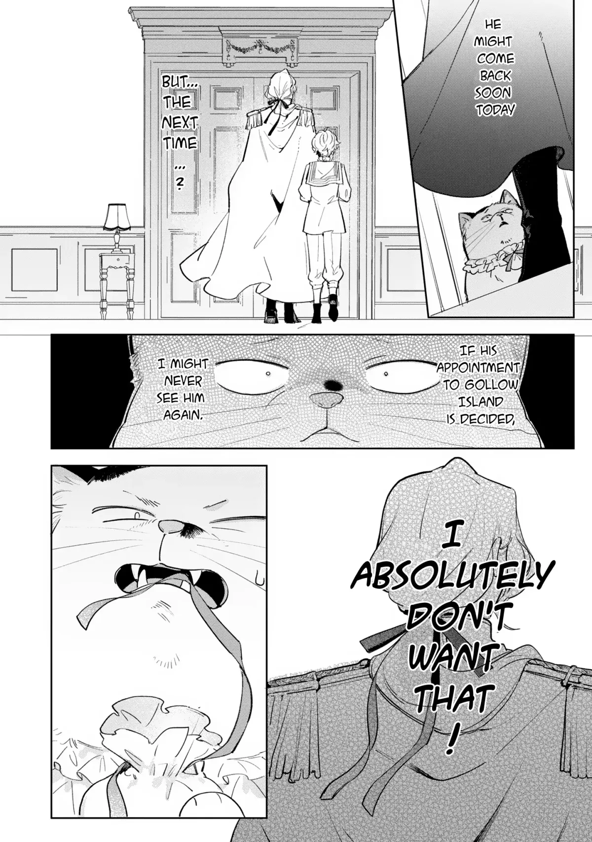 A Timid Lady was Turned into an Ugly Cat, but on the Verge of Fainting is  Picked up by the Most Fearsome Military Duke Chapter 10 page 14 - 