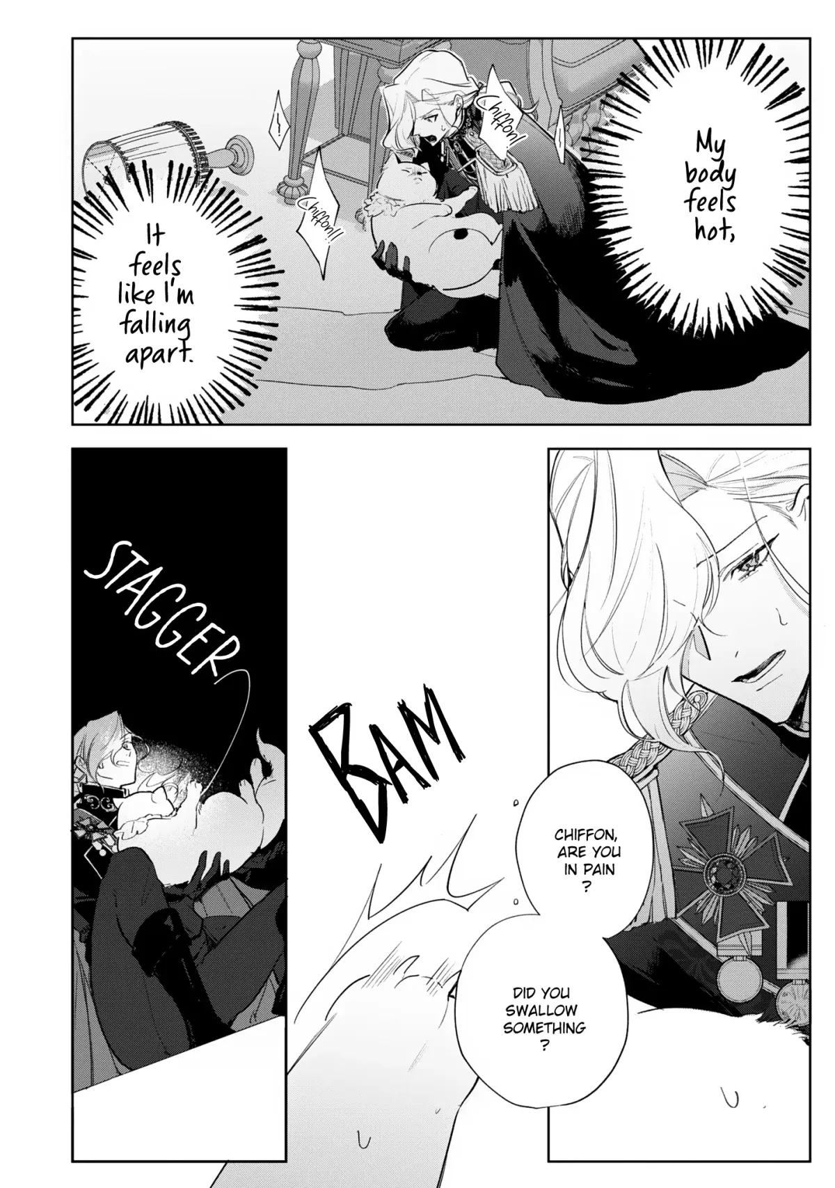 A Timid Lady was Turned into an Ugly Cat, but on the Verge of Fainting is  Picked up by the Most Fearsome Military Duke Chapter 10 page 18 - 
