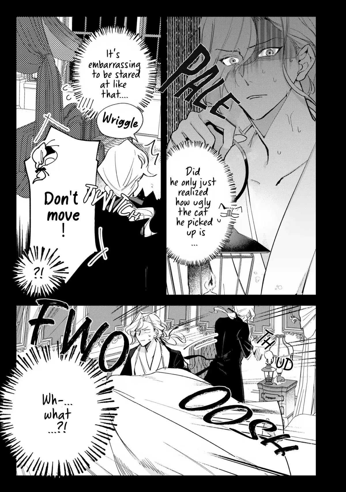 A Timid Lady was Turned into an Ugly Cat, but on the Verge of Fainting is  Picked up by the Most Fearsome Military Duke Chapter 10 page 5 - 