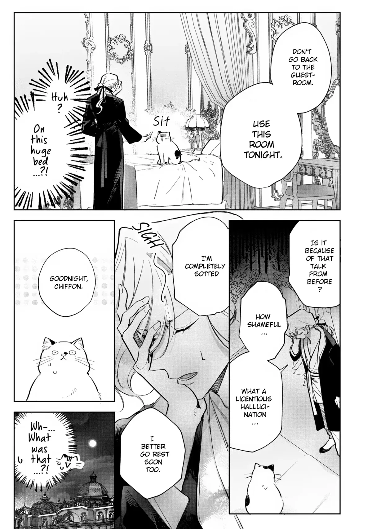 A Timid Lady was Turned into an Ugly Cat, but on the Verge of Fainting is  Picked up by the Most Fearsome Military Duke Chapter 10 page 9 - 