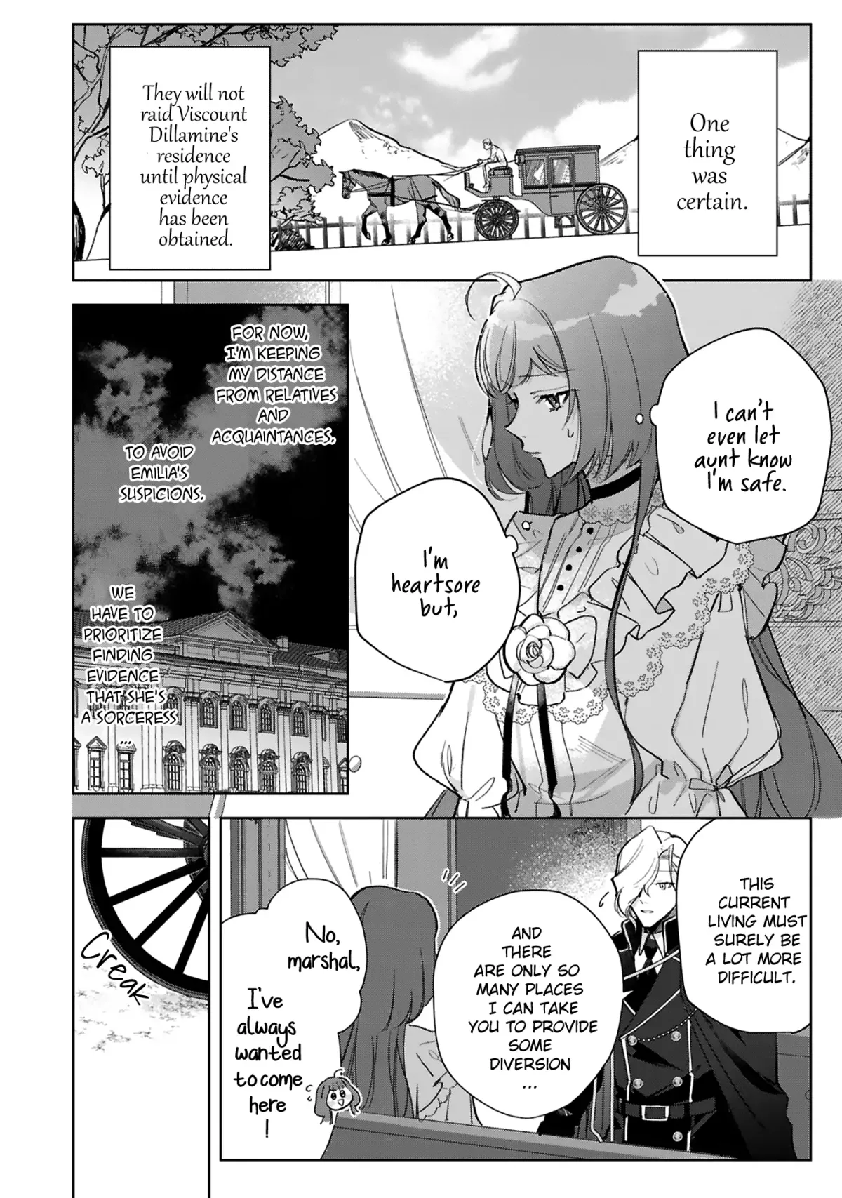 A Timid Lady was Turned into an Ugly Cat, but on the Verge of Fainting is  Picked up by the Most Fearsome Military Duke Chapter 11 page 12 - 