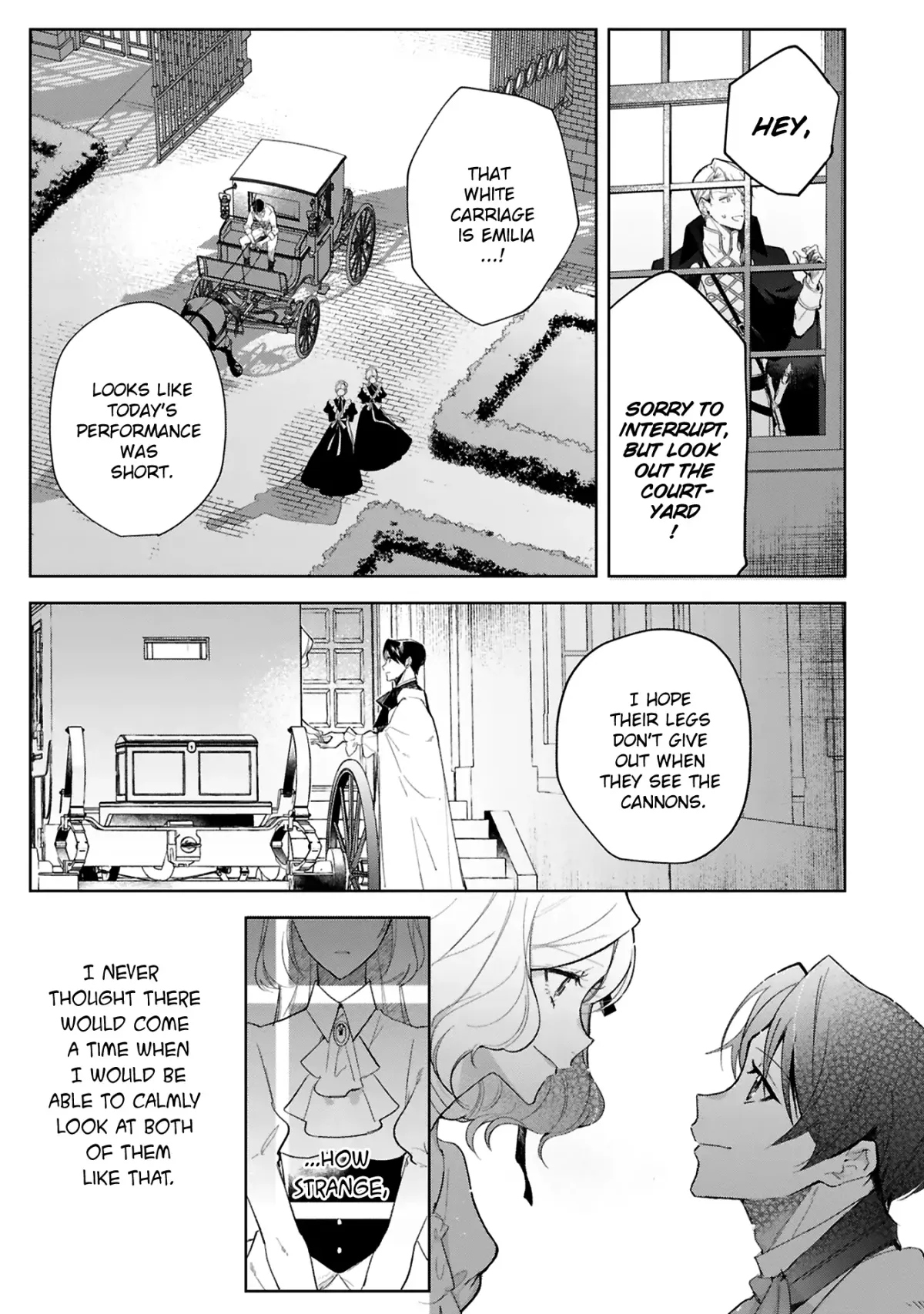 A Timid Lady was Turned into an Ugly Cat, but on the Verge of Fainting is  Picked up by the Most Fearsome Military Duke Chapter 12 page 28 - 