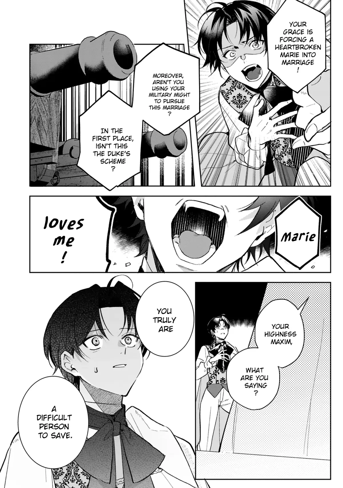 A Timid Lady was Turned into an Ugly Cat, but on the Verge of Fainting is  Picked up by the Most Fearsome Military Duke Chapter 13 page 14 - 