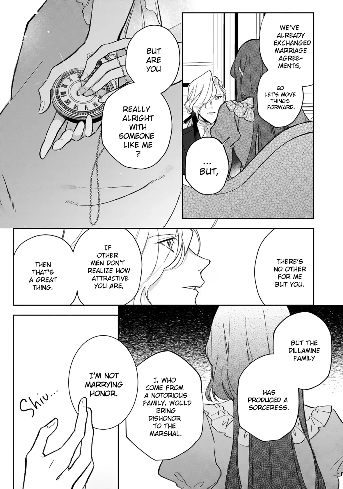 A Timid Lady was Turned into an Ugly Cat, but on the Verge of Fainting is  Picked up by the Most Fearsome Military Duke Chapter 13 page 33 - 