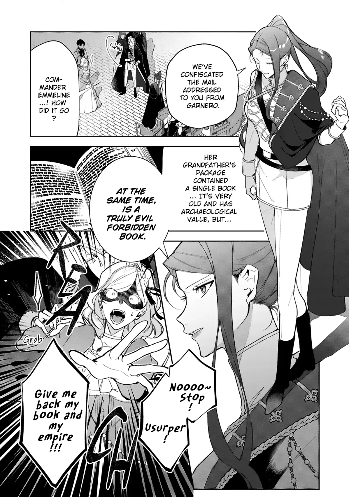 A Timid Lady was Turned into an Ugly Cat, but on the Verge of Fainting is  Picked up by the Most Fearsome Military Duke Chapter 13 page 8 - 