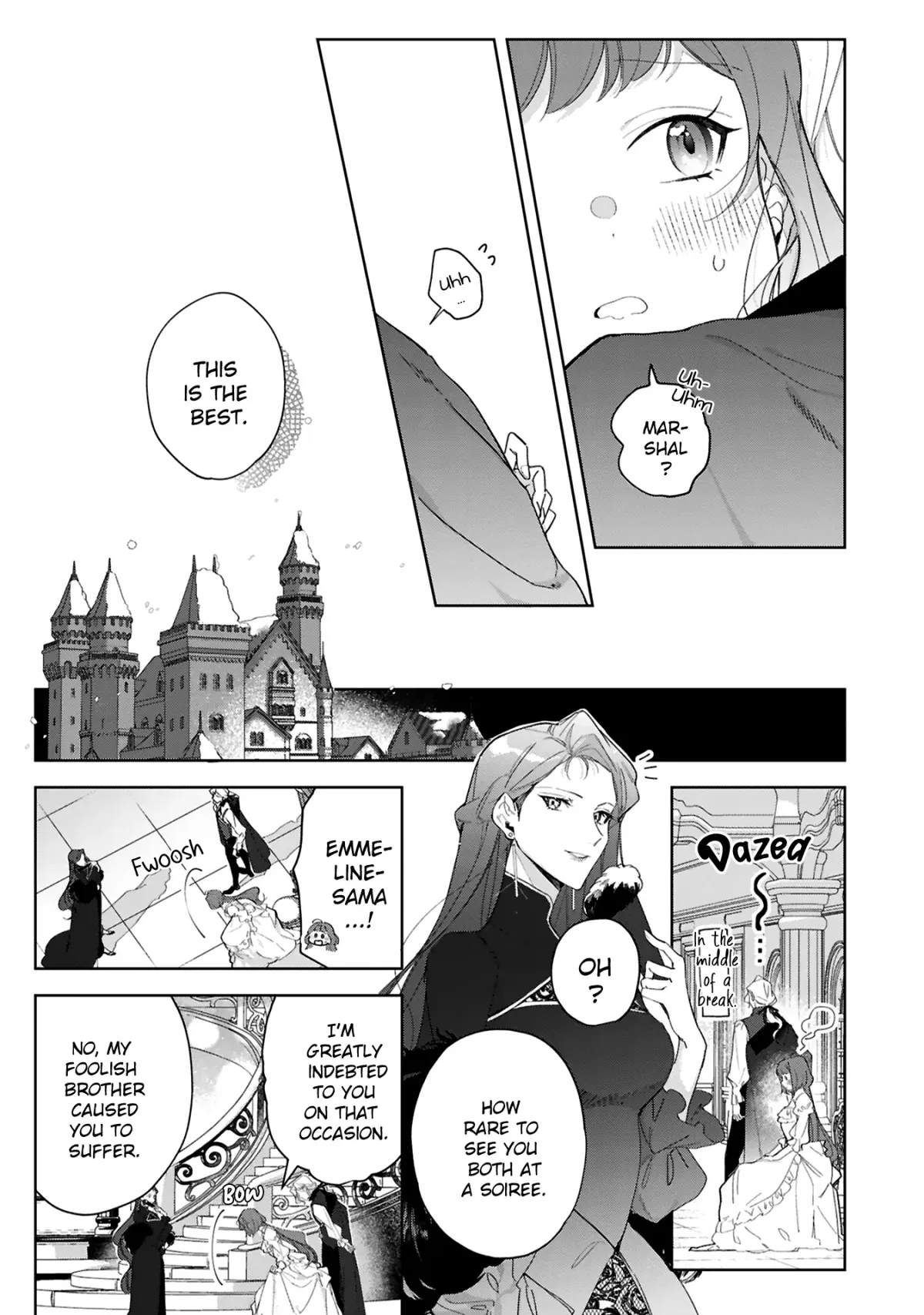 A Timid Lady was Turned into an Ugly Cat, but on the Verge of Fainting is  Picked up by the Most Fearsome Military Duke Chapter 14 page 13 - 