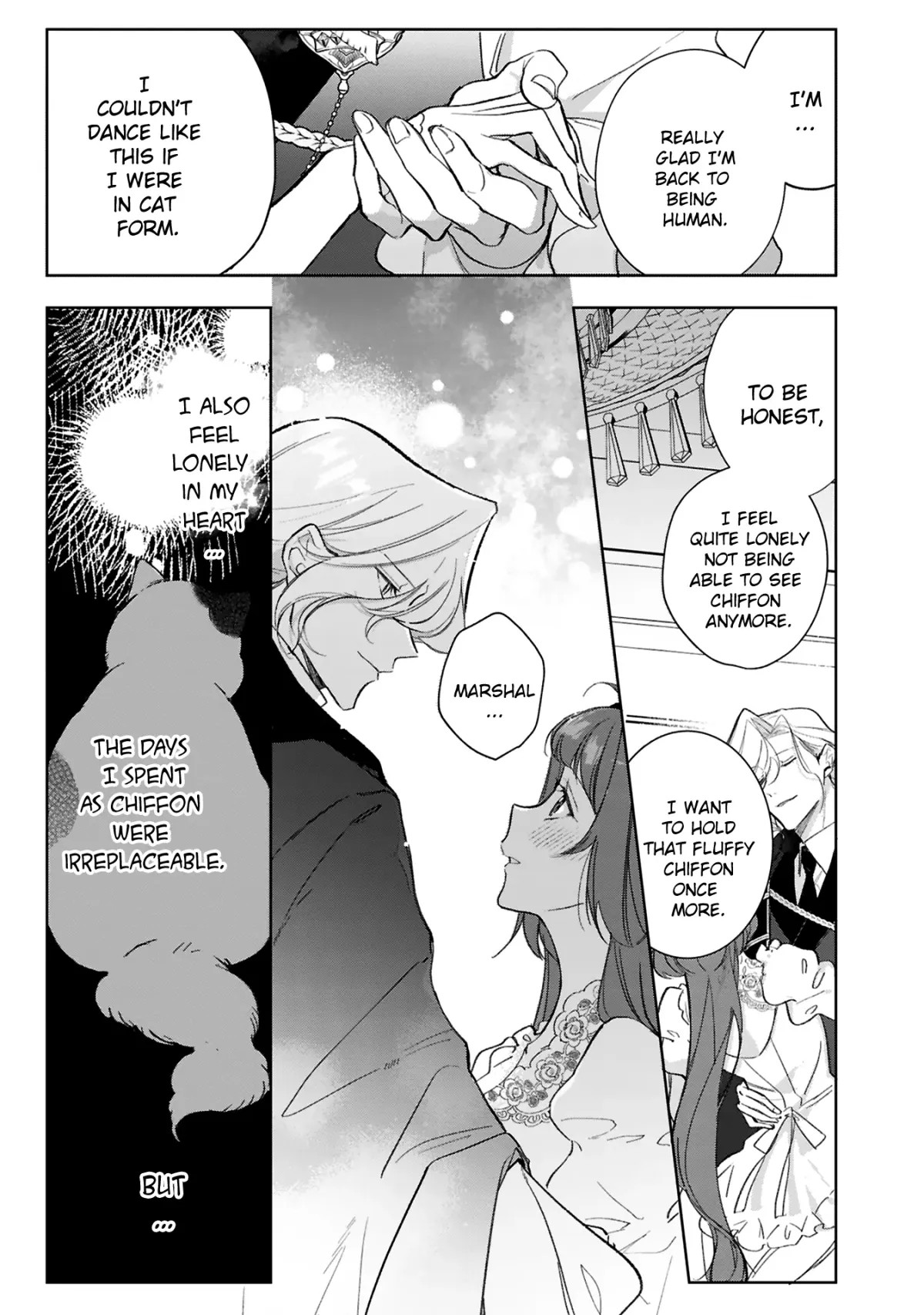 A Timid Lady was Turned into an Ugly Cat, but on the Verge of Fainting is  Picked up by the Most Fearsome Military Duke Chapter 14 page 7 - 