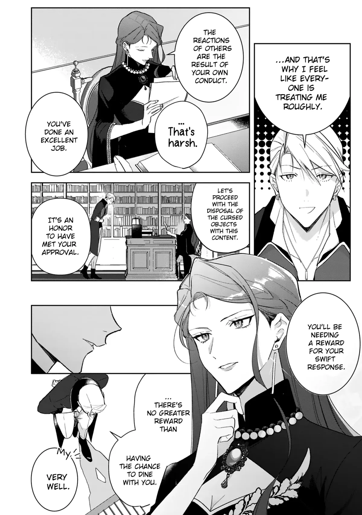 A Timid Lady was Turned into an Ugly Cat, but on the Verge of Fainting is  Picked up by the Most Fearsome Military Duke Chapter 15 page 4 - 