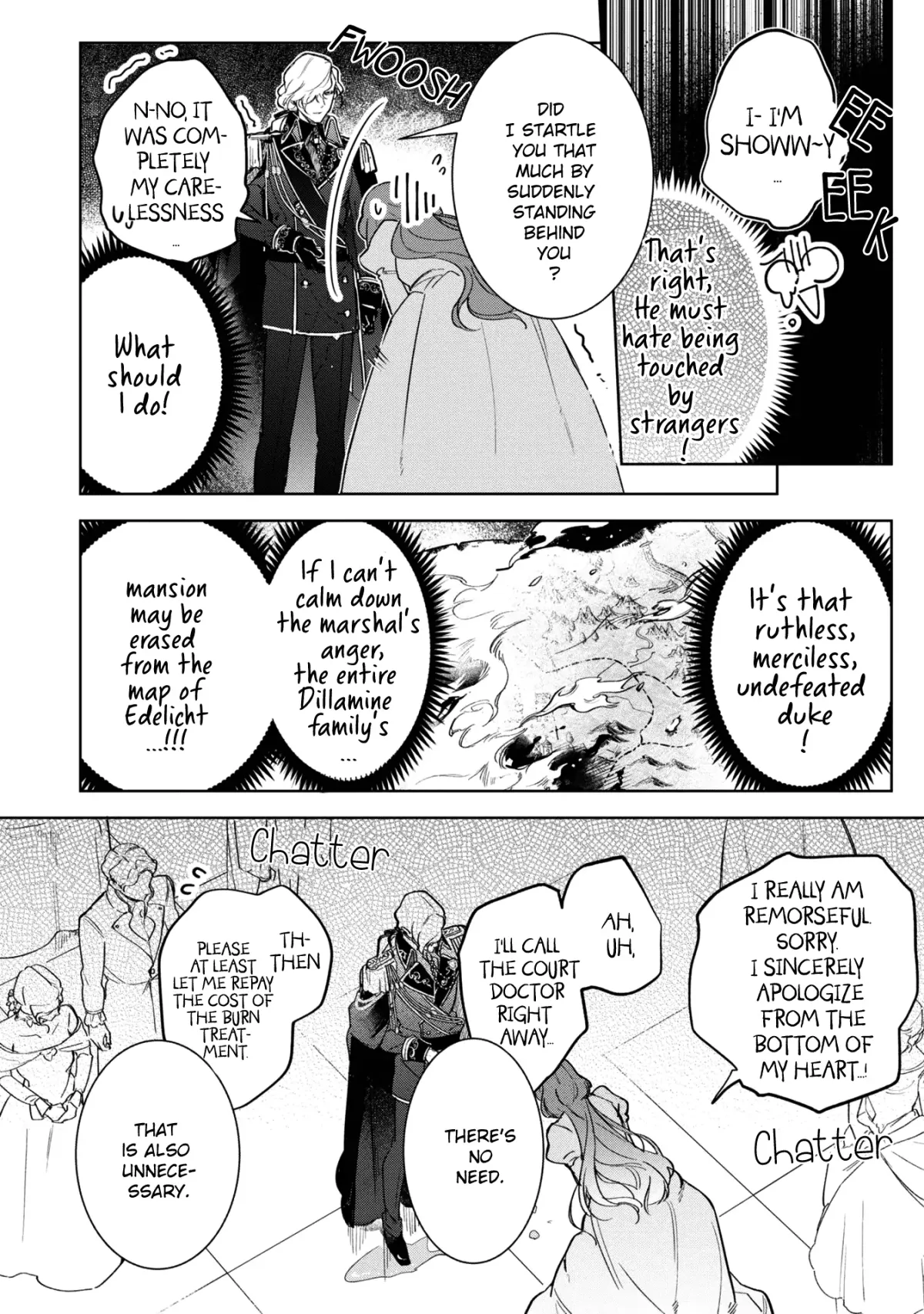 A Timid Lady was Turned into an Ugly Cat, but on the Verge of Fainting is  Picked up by the Most Fearsome Military Duke Chapter 2 page 16 - 