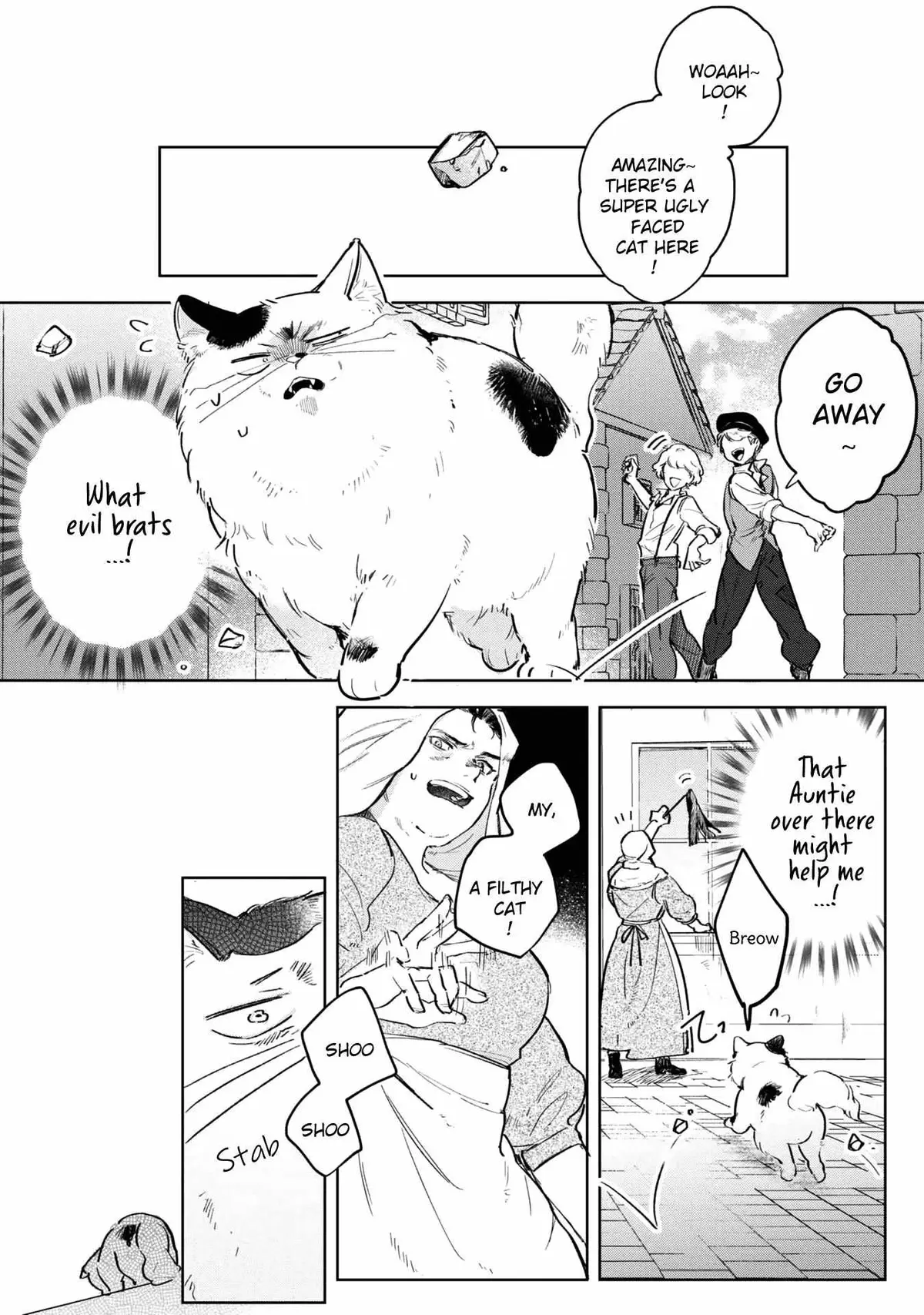A Timid Lady was Turned into an Ugly Cat, but on the Verge of Fainting is  Picked up by the Most Fearsome Military Duke Chapter 3 page 17 - 