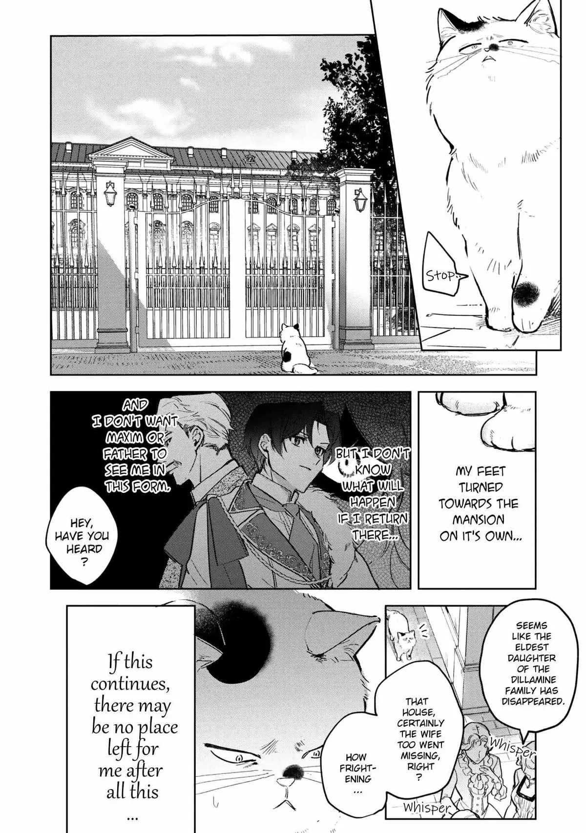 A Timid Lady was Turned into an Ugly Cat, but on the Verge of Fainting is  Picked up by the Most Fearsome Military Duke Chapter 3 page 19 - 