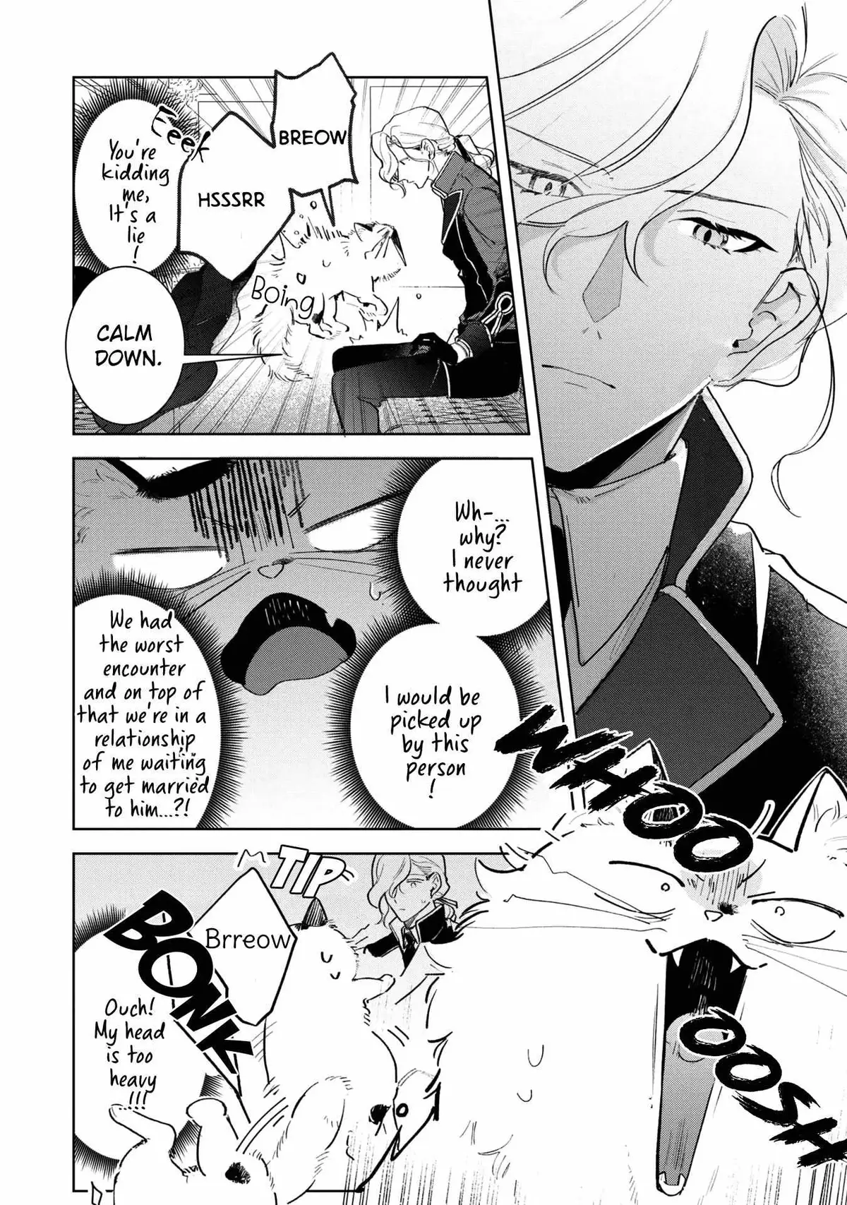 A Timid Lady was Turned into an Ugly Cat, but on the Verge of Fainting is  Picked up by the Most Fearsome Military Duke Chapter 3 page 27 - 