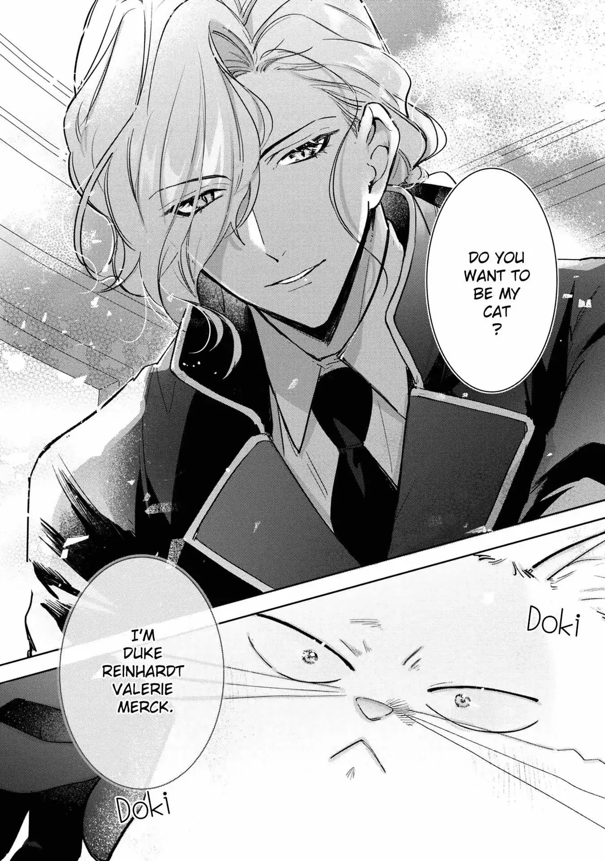 A Timid Lady was Turned into an Ugly Cat, but on the Verge of Fainting is  Picked up by the Most Fearsome Military Duke Chapter 3 page 29 - 
