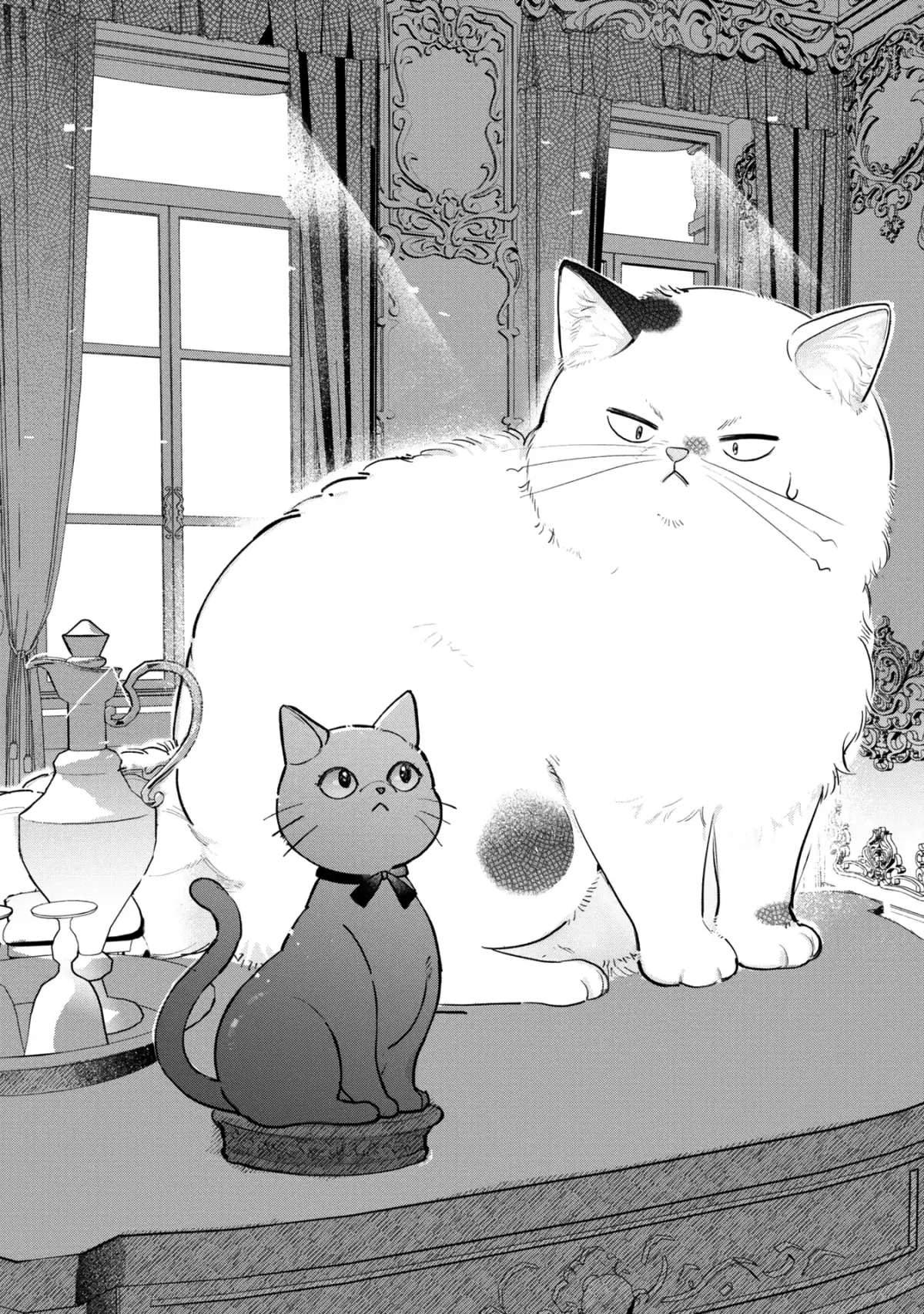 A Timid Lady was Turned into an Ugly Cat, but on the Verge of Fainting is  Picked up by the Most Fearsome Military Duke Chapter 4 page 3 - 