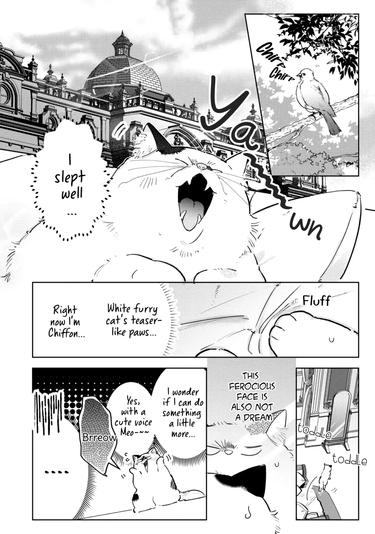 A Timid Lady was Turned into an Ugly Cat, but on the Verge of Fainting is  Picked up by the Most Fearsome Military Duke Chapter 4 page 24 - 