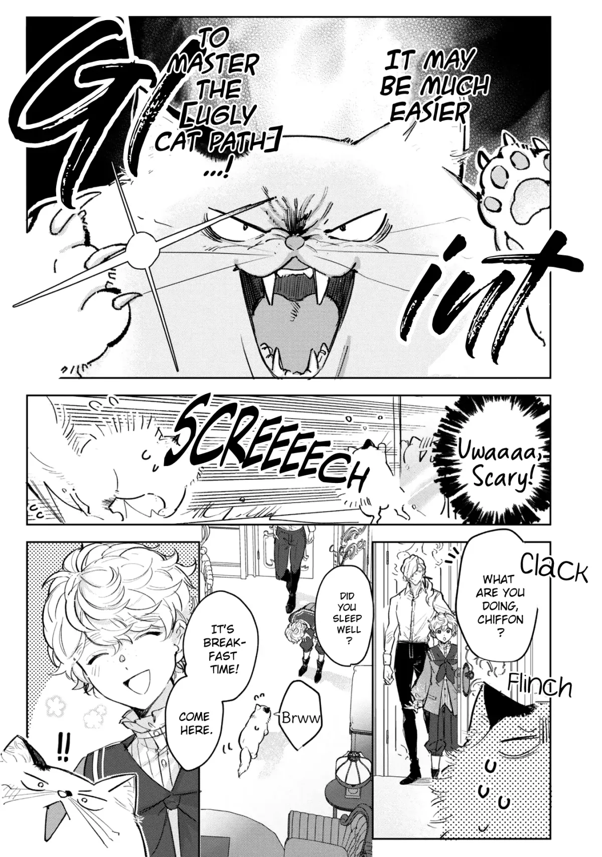 A Timid Lady was Turned into an Ugly Cat, but on the Verge of Fainting is  Picked up by the Most Fearsome Military Duke Chapter 4 page 25 - 