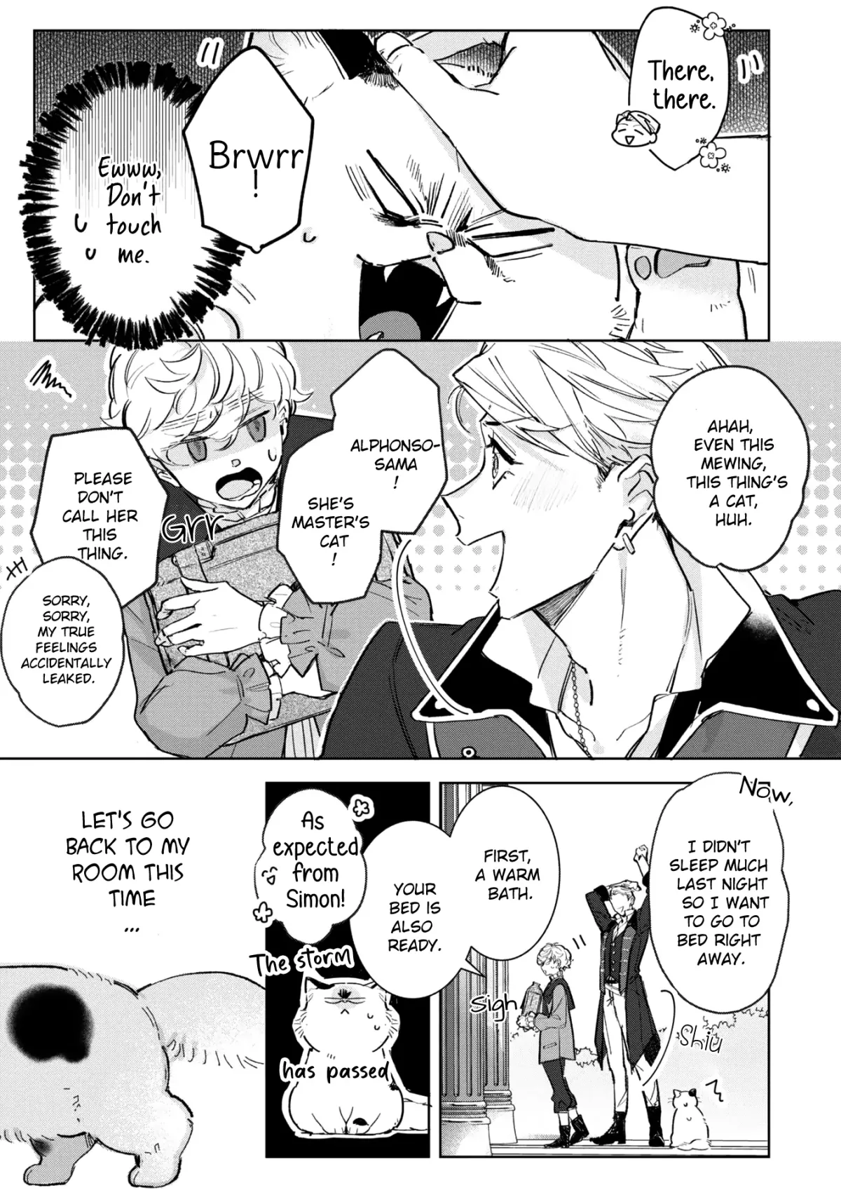 A Timid Lady was Turned into an Ugly Cat, but on the Verge of Fainting is  Picked up by the Most Fearsome Military Duke Chapter 4 page 29 - 