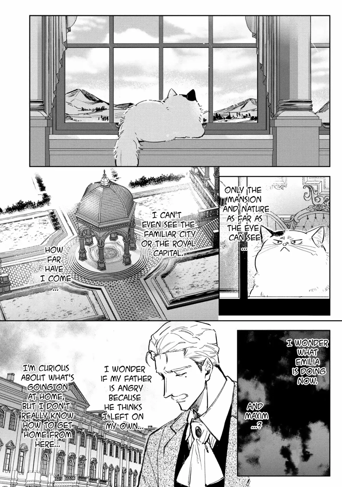 A Timid Lady was Turned into an Ugly Cat, but on the Verge of Fainting is  Picked up by the Most Fearsome Military Duke Chapter 4 page 30 - 