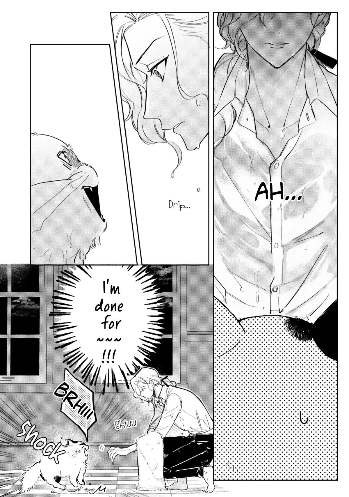 A Timid Lady was Turned into an Ugly Cat, but on the Verge of Fainting is  Picked up by the Most Fearsome Military Duke Chapter 4 page 8 - 