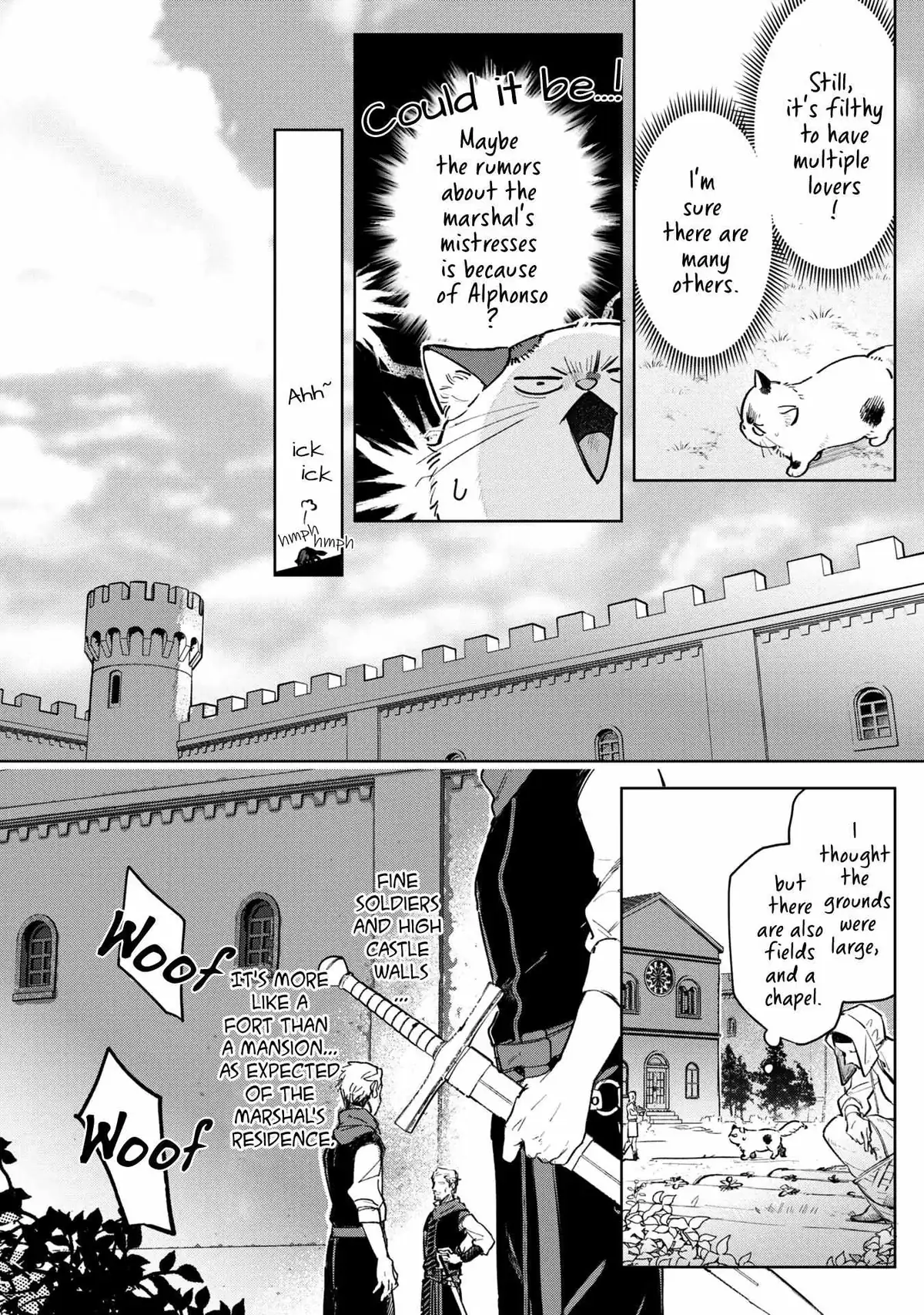 A Timid Lady was Turned into an Ugly Cat, but on the Verge of Fainting is  Picked up by the Most Fearsome Military Duke Chapter 5 page 14 - 