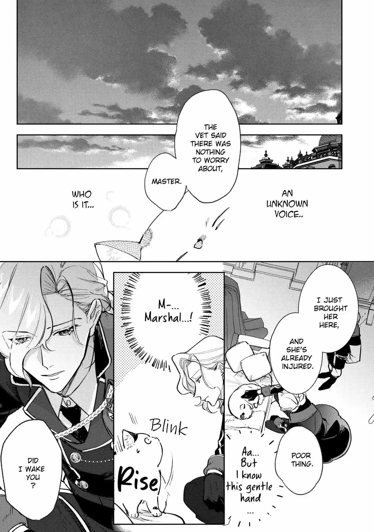 A Timid Lady was Turned into an Ugly Cat, but on the Verge of Fainting is  Picked up by the Most Fearsome Military Duke Chapter 5 page 19 - 