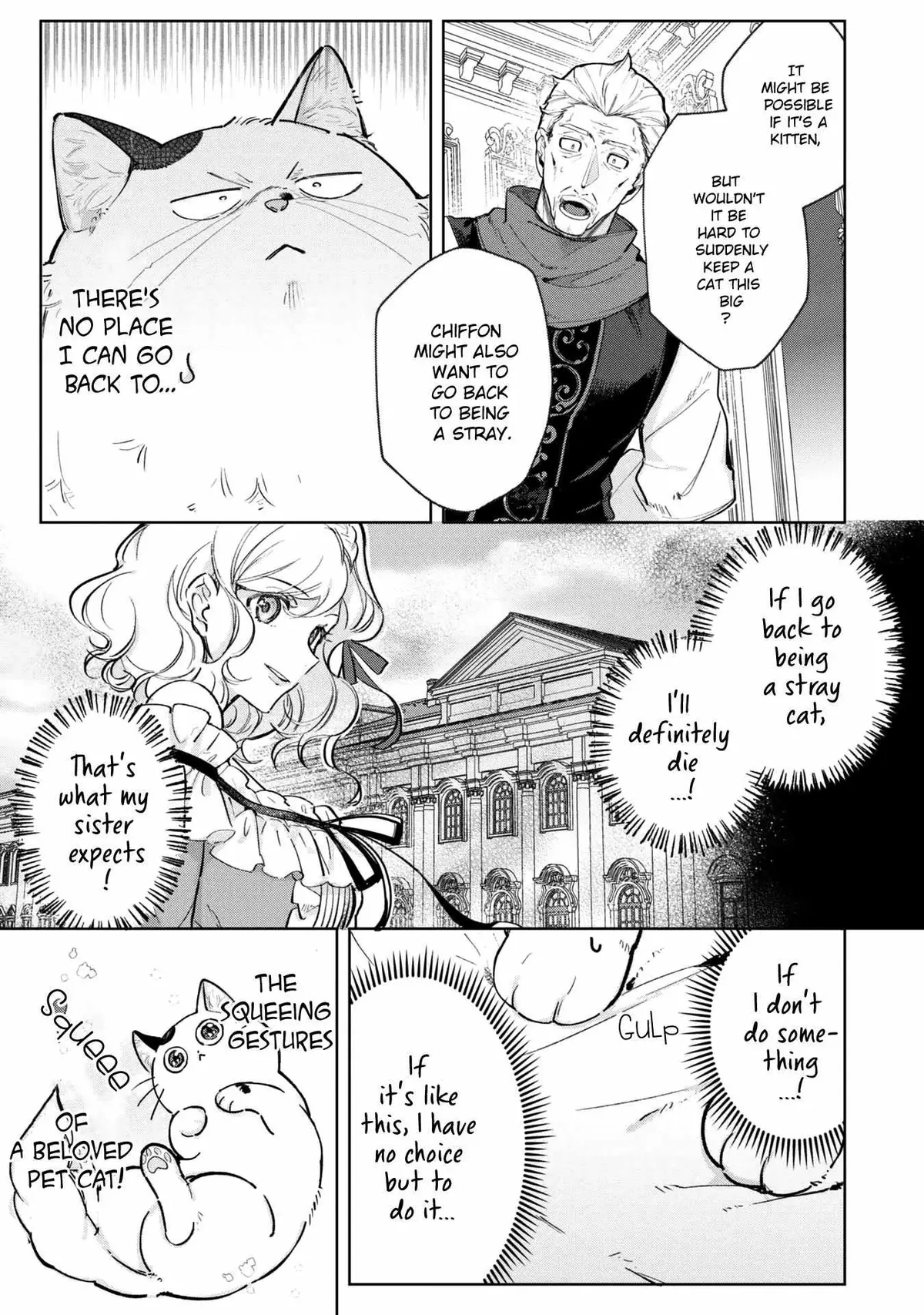 A Timid Lady was Turned into an Ugly Cat, but on the Verge of Fainting is  Picked up by the Most Fearsome Military Duke Chapter 5 page 21 - 