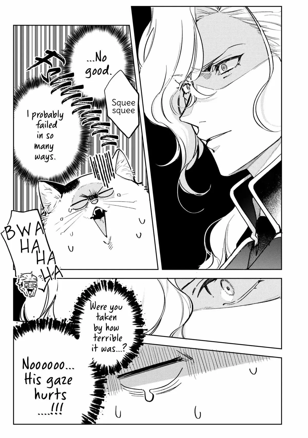 A Timid Lady was Turned into an Ugly Cat, but on the Verge of Fainting is  Picked up by the Most Fearsome Military Duke Chapter 5 page 23 - 
